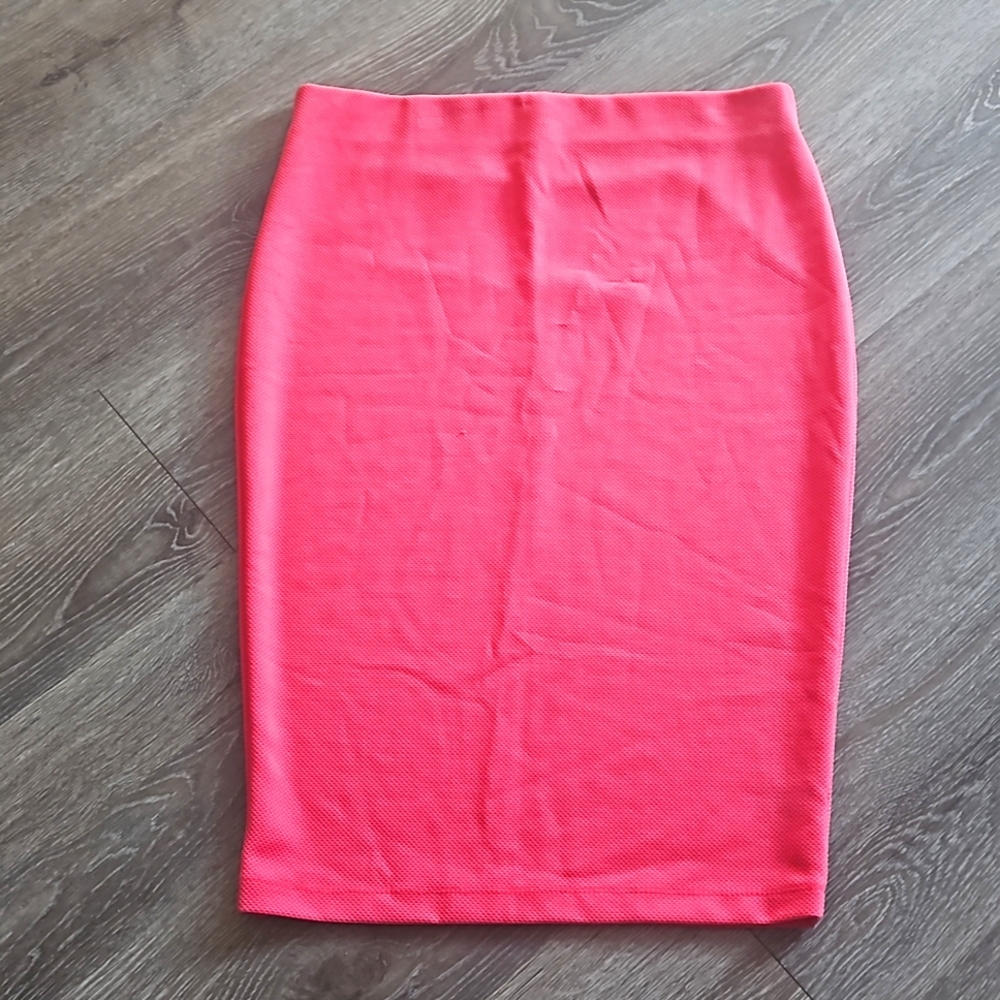 Pink Large Courtenay Pencil Skirt